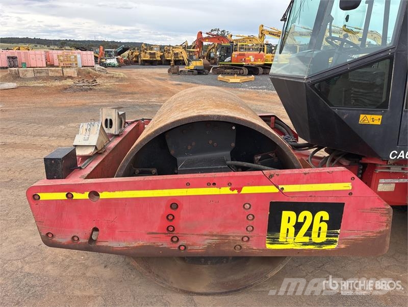 Dynapac CA602D Smooth Drum Compactor Ühe trumliga rullid