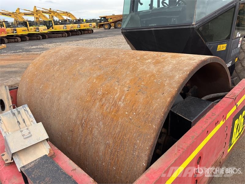 Dynapac CA602D Smooth Drum Compactor Ühe trumliga rullid