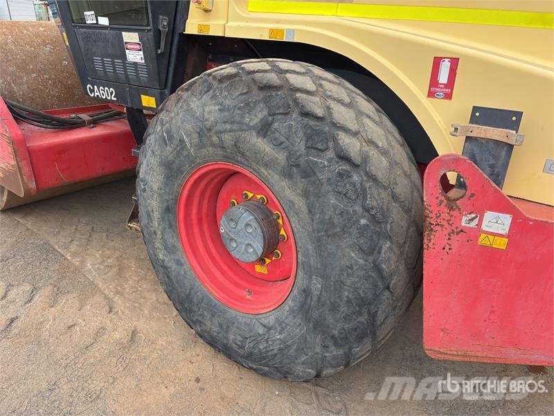 Dynapac CA602D Smooth Drum Compactor Ühe trumliga rullid