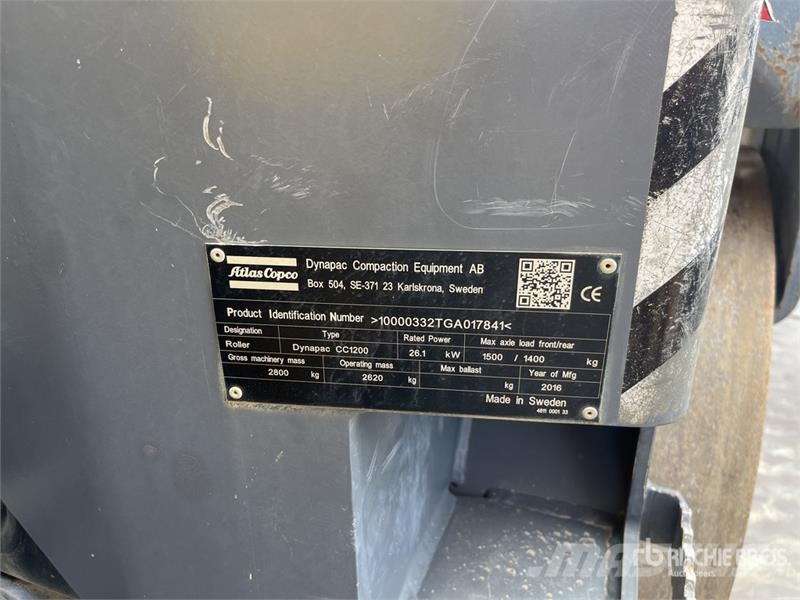 Dynapac CC1200 Double Drum Roller Twin drum rollers