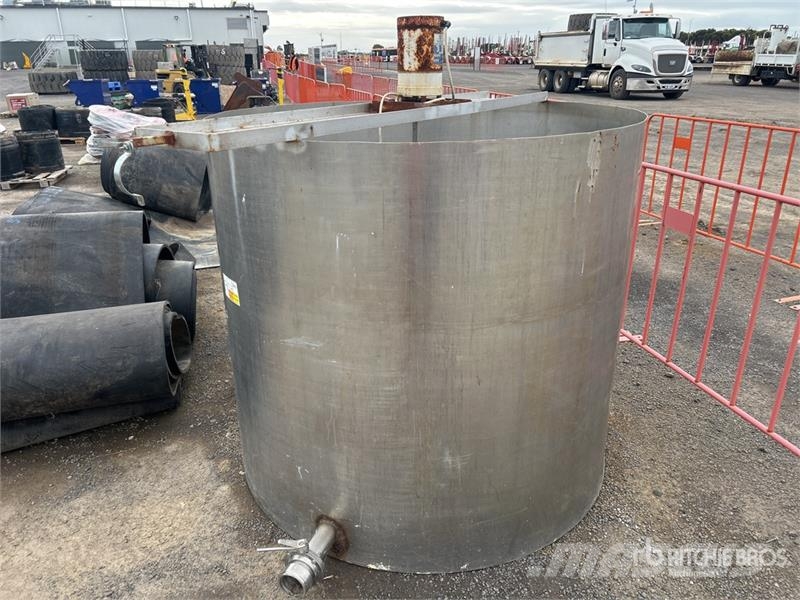 Electric 1900L Stainless Steel Mixing Tank Other components