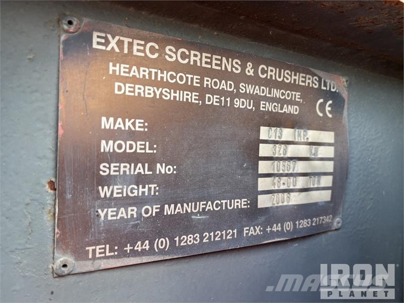 Extec C13 IMP Impact Crusher قطع غيار المخلفات / إعادة التدوير والمحاجر