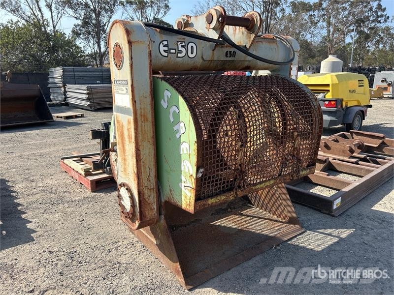  FlipScreen E50 1200 mm Q/C Excavator Screening Buc Screening buckets