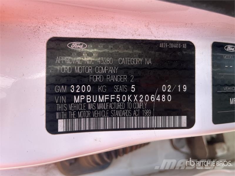 Ford Ranger Otros