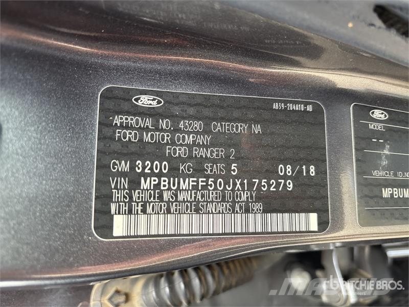 Ford Ranger Wildtrak 4x4 Dual Cab Pickup 其他