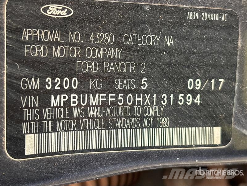 Ford Ranger XLT 4x4 Dual Cab Pickup Άλλα Vans