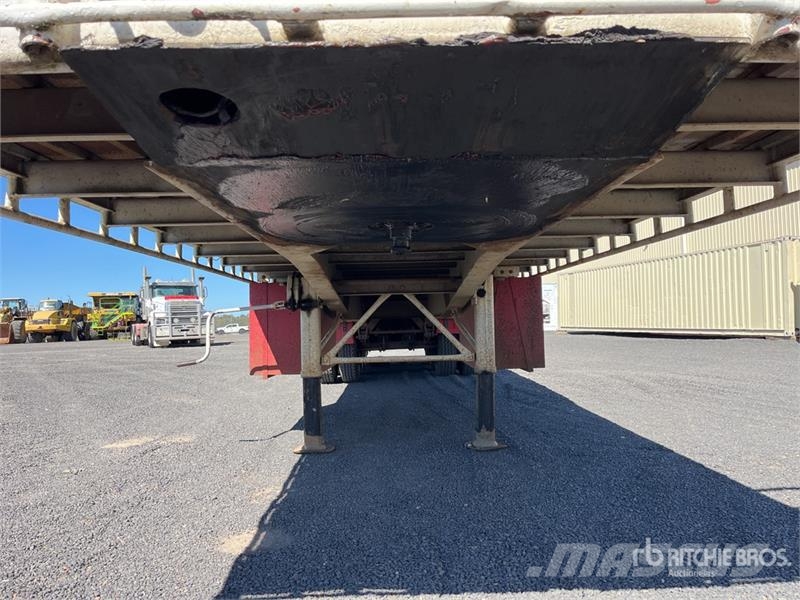 Freighter 12.5 m Tri/A Flatbed Trailer 自卸半挂车