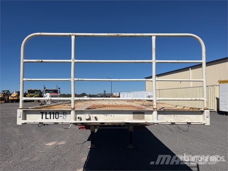 Freighter 12.5 m Tri/A Flatbed Trailer 自卸半挂车