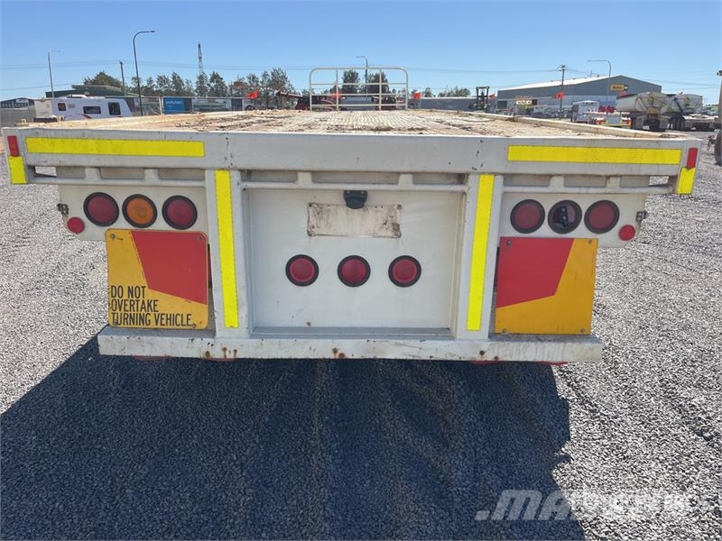 Freighter 12.5 m Tri/A Flatbed Trailer 自卸半挂车