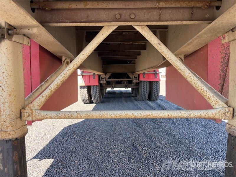 Freighter 12.5 m Tri/A Flatbed Trailer 自卸半挂车