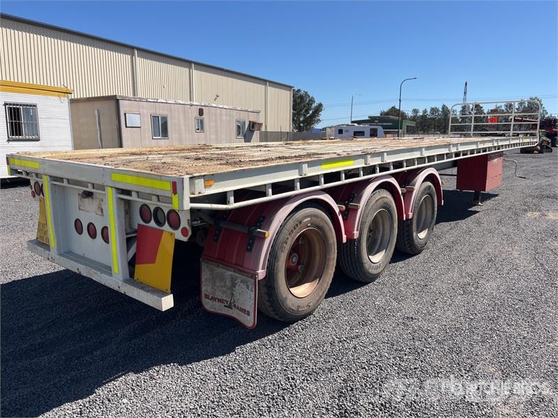 Freighter 12.5 m Tri/A Flatbed Trailer 自卸半挂车