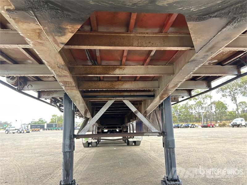 Freighter 13.6 m Tri/A Flatbed Trailer Prikolice platforme/otvoreni sanduk