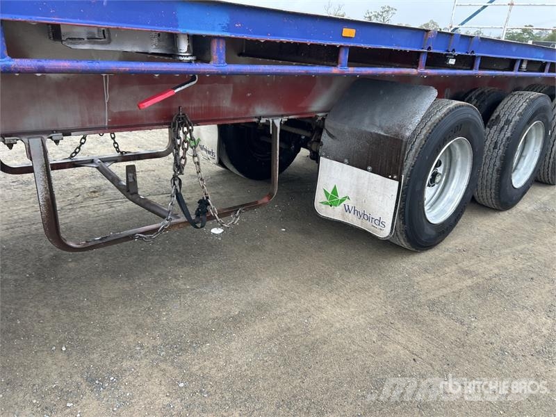 Freighter 13.6 m Tri/A Flatbed Trailer Prikolice platforme/otvoreni sanduk