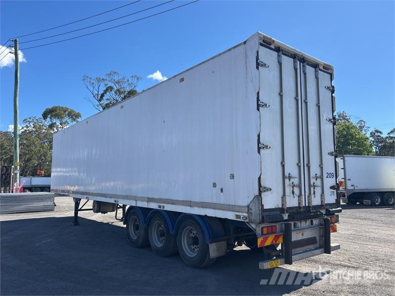 FTE 3A 13.4 m Tri/A Refrigerated Trailer نصف مقطورات بدرجة حرارة قابلة للضبط
