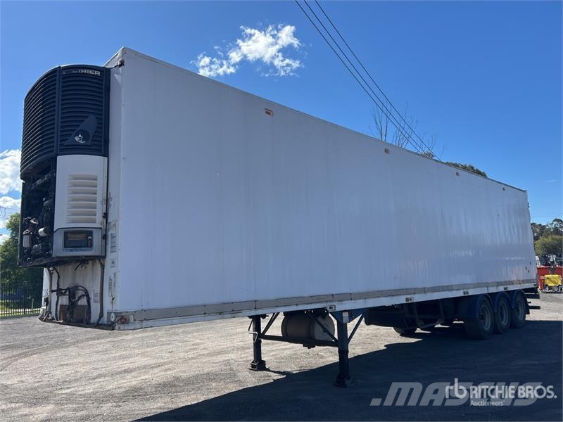 FTE 3A 13.4 m Tri/A Refrigerated Trailer نصف مقطورات بدرجة حرارة قابلة للضبط