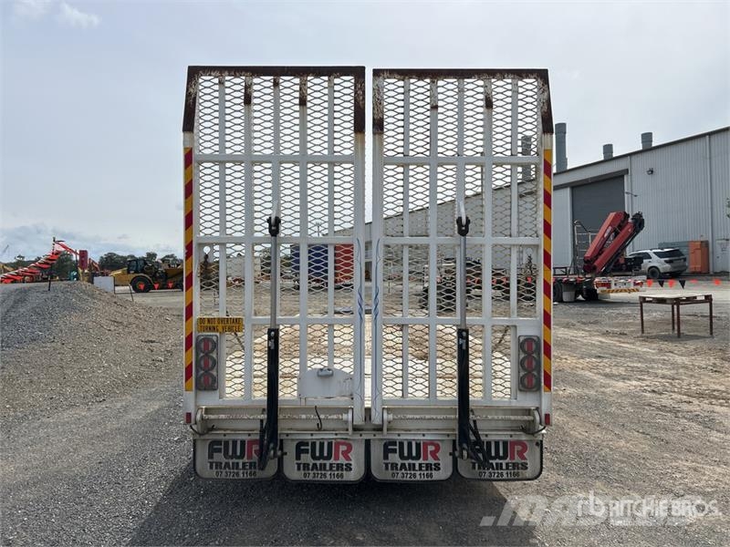 FWR 6 m S/A Equipment Trailer Car carrier