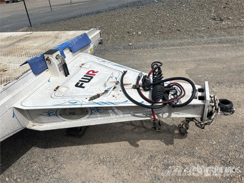 FWR 6 m S/A Equipment Trailer Car carrier