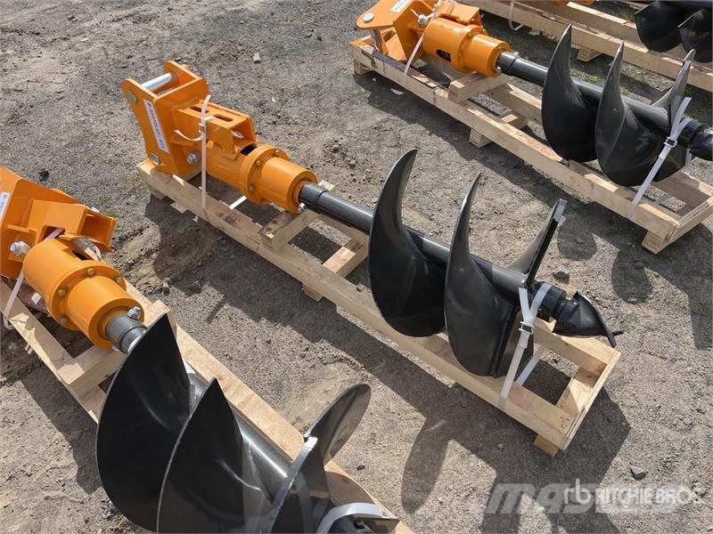  GIYI 400 mm Excavator Auger - Fits Cat 303 (Unused مثاقيب