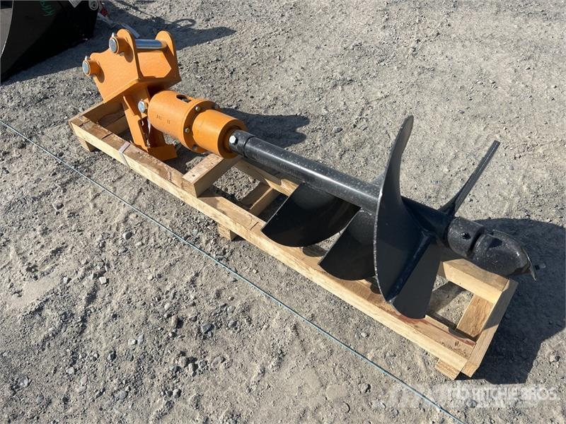 GIYI 400 mm Excavator Auger - Fits Cat 303 (Unused مثاقيب