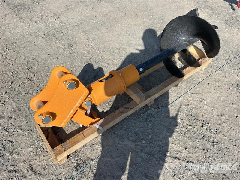 GIYI 400 mm Excavator Auger - Fits Cat 303 (Unused مثاقيب