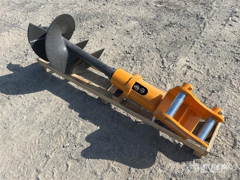 GIYI 400 mm Excavator Auger - Fits Cat 303 (Unused مثاقيب