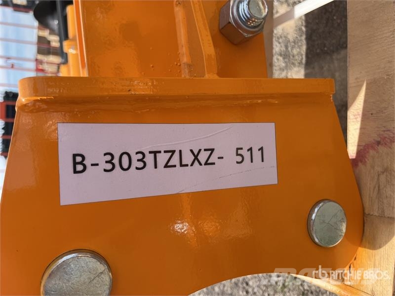  GIYI 400 mm Excavator Auger - Fits Cat 303 (Unused مثاقيب