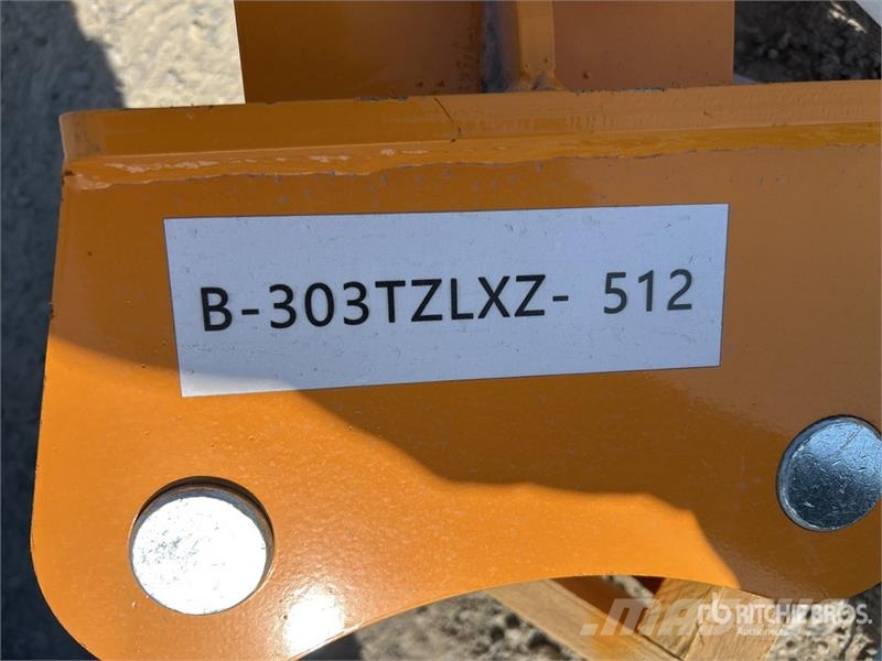 GIYI 400 mm Excavator Auger - Fits Cat 303 (Unused Tarière