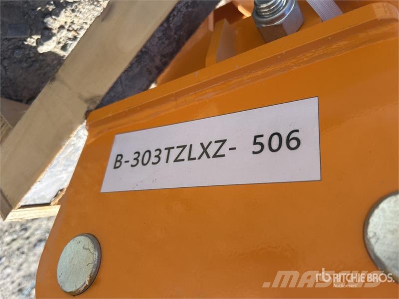 GIYI 400 mm Excavator Auger - Fits Cat 303 (Unused مثاقيب