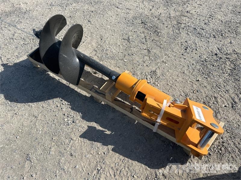 GIYI 400 mm Excavator Auger - Fits Cat 303 (Unused Tarière