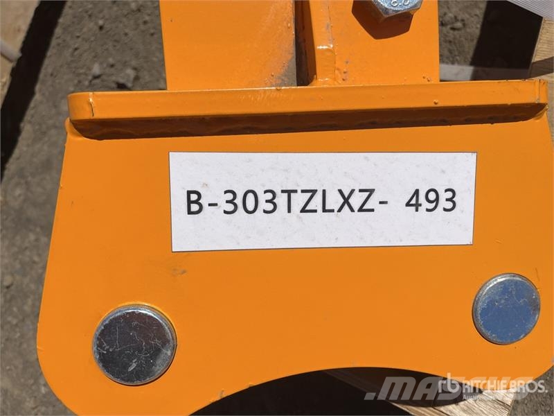 GIYI 850 mm Excavator Auger - Fits Cat 303 Excavat Tarière