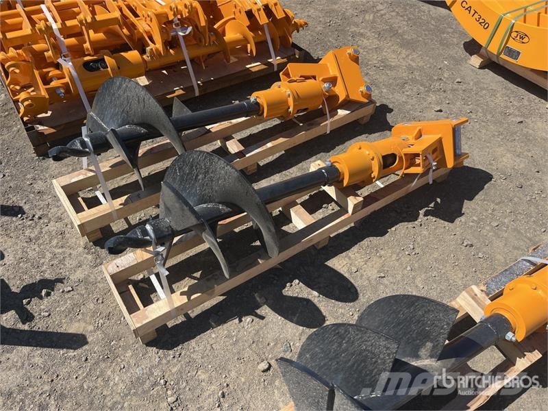 GIYI 850 mm Excavator Auger - Fits Cat 303 Excavat Tarière