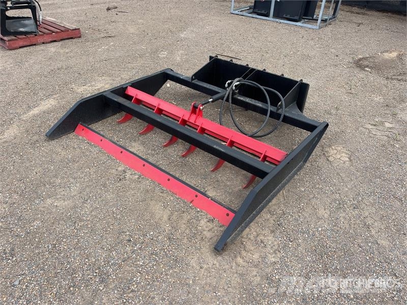 GIYI FR70 1830 mm Skid Steer Ripper Scarifier (Unu Scarifiers