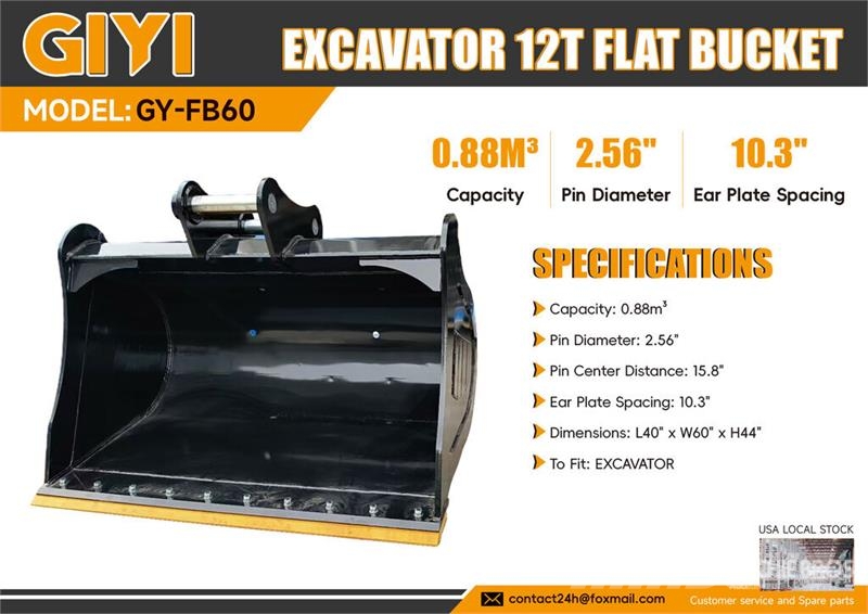 GIYI GY-FB60 0.88 m3 Cleanup (Unused) Kanalak