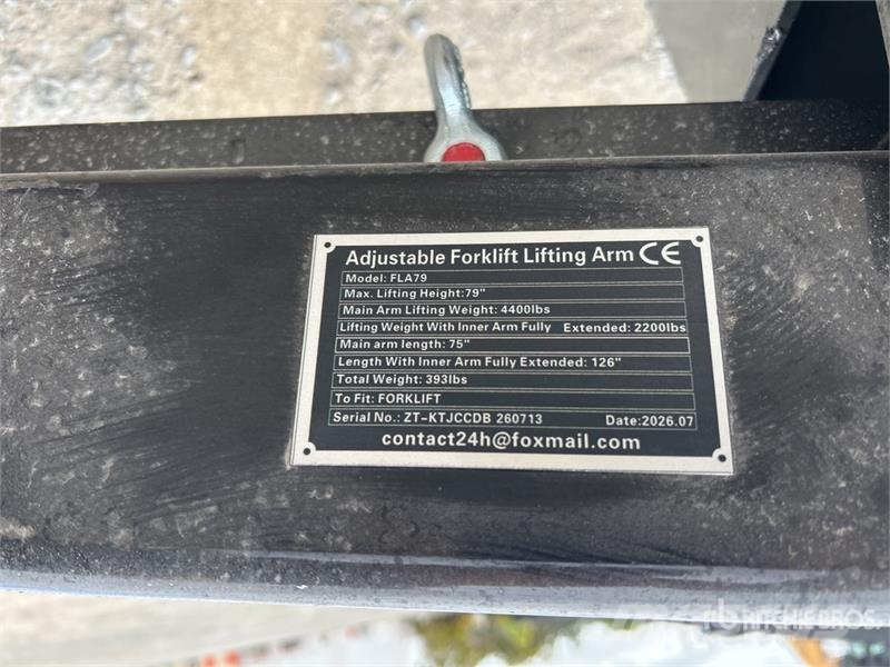 GIYI GY-FLA79 126 in Forklift Telescopic Boom (Unu Autres accessoires et composants