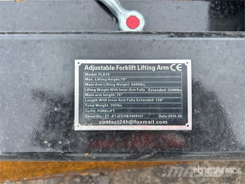  GIYI GY-FLA79 126 in Forklift Telescopic Boom (Unu Ostali priključci i komponente