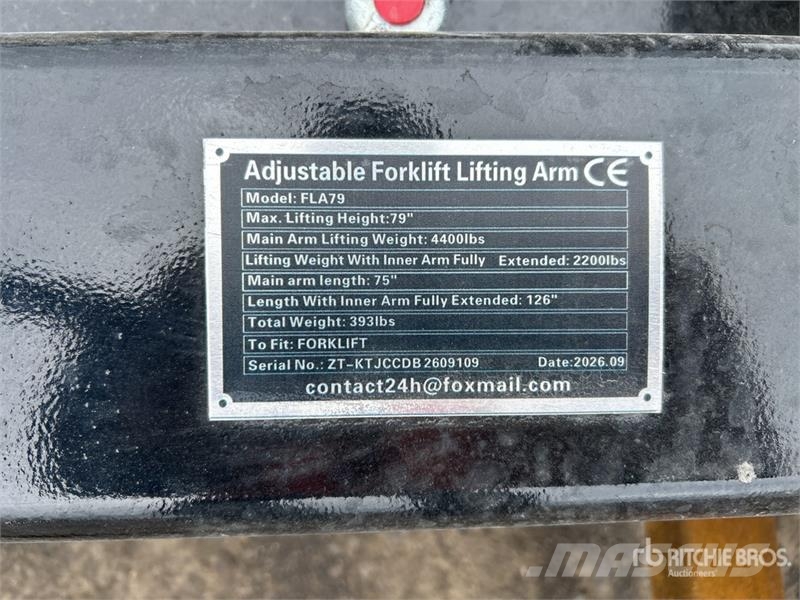  GIYI GY-FLA79 126 in Forklift Telescopic Boom (Unu Ostali priključci i komponente