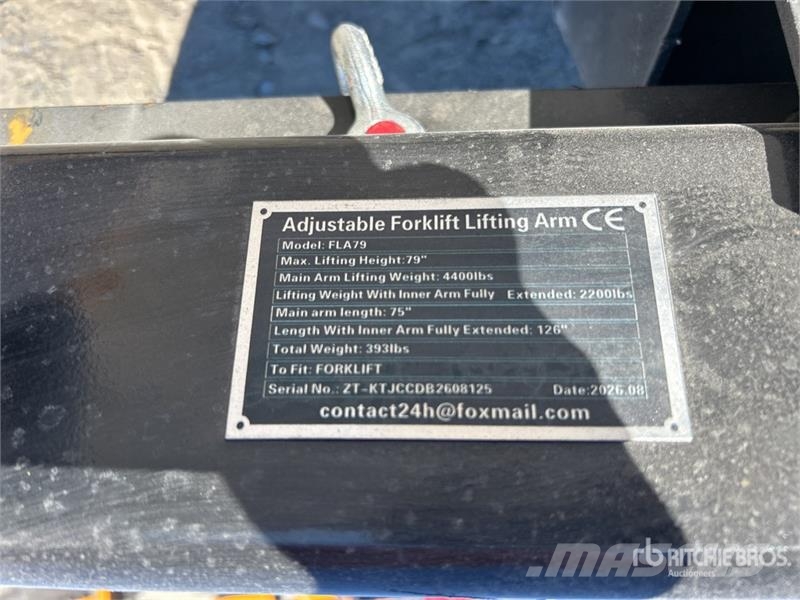 GIYI GY-FLA79 126 in Forklift Telescopic Boom (Unu Otros componentes