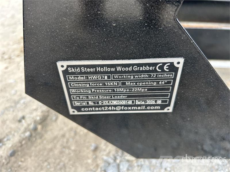  GIYI GY-HWG72 72 in Skeleton Skid Steer Grapple Bu Грейферы