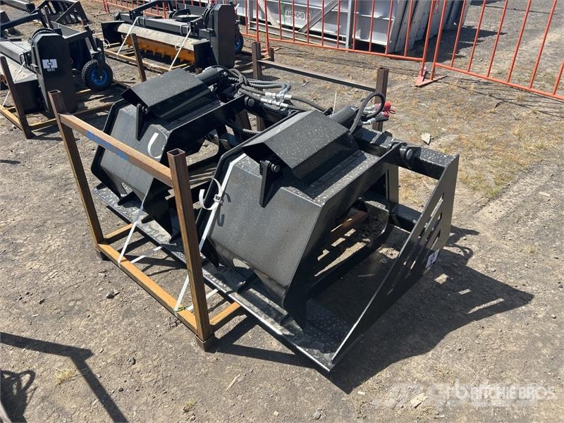  GIYI GY-HWG72 72 in Skeleton Skid Steer Grapple Bu Grapples