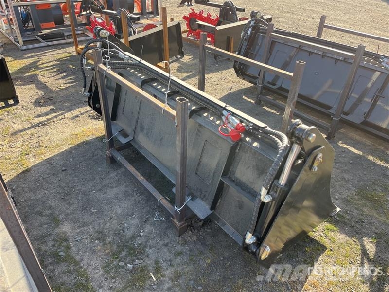 GIYI GY-KH72 72 in Multi-Purpose Skid Steer Bucket Buckets