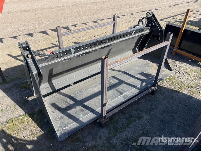  GIYI GY-KH72 72 in Multi-Purpose Skid Steer Bucket Skovle