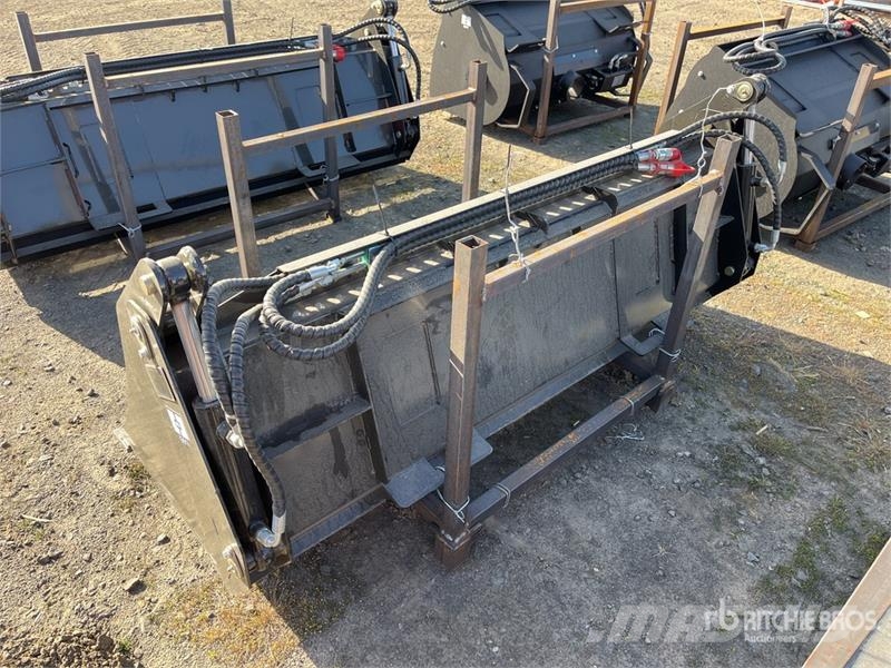 GIYI GY-KH72 72 in Multi-Purpose Skid Steer Bucket Buckets