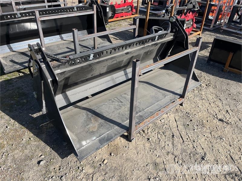 GIYI GY-KH72 72 in Multi-Purpose Skid Steer Bucket Skovle