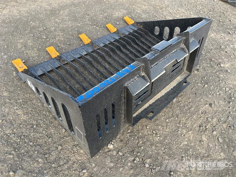  GIYI GY-RB44 Rock Mini Skid Steer Bucket (Unused) Kauhat