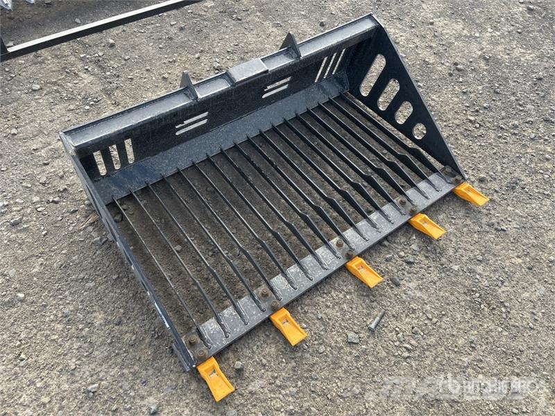 GIYI GY-RB44 Rock Mini Skid Steer Bucket (Unused) Kauhat