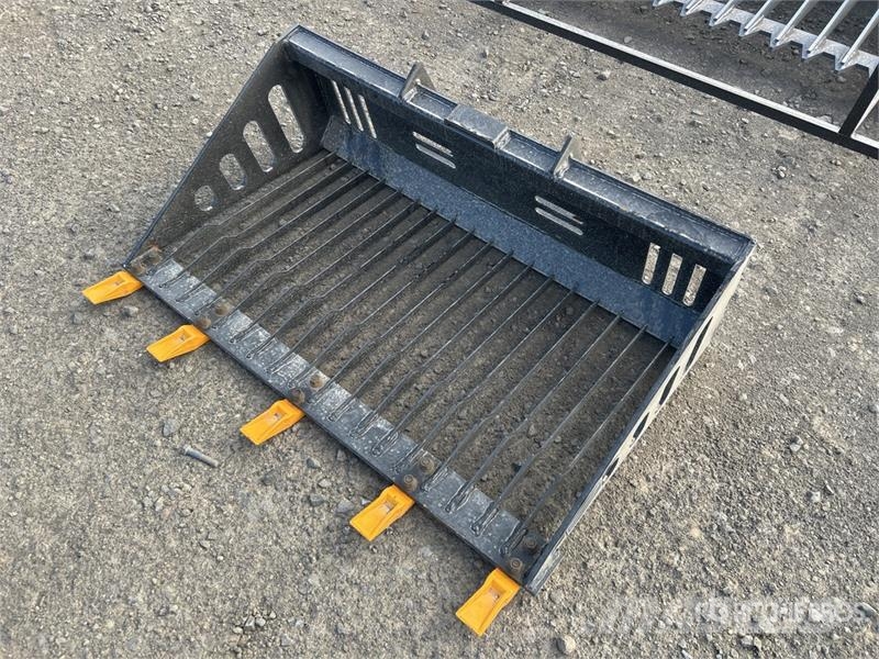 GIYI GY-RB44 Rock Mini Skid Steer Bucket (Unused) Kauhat