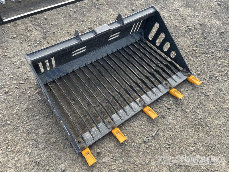 GIYI GY-RB44 Rock Mini Skid Steer Bucket (Unused) Kanalak