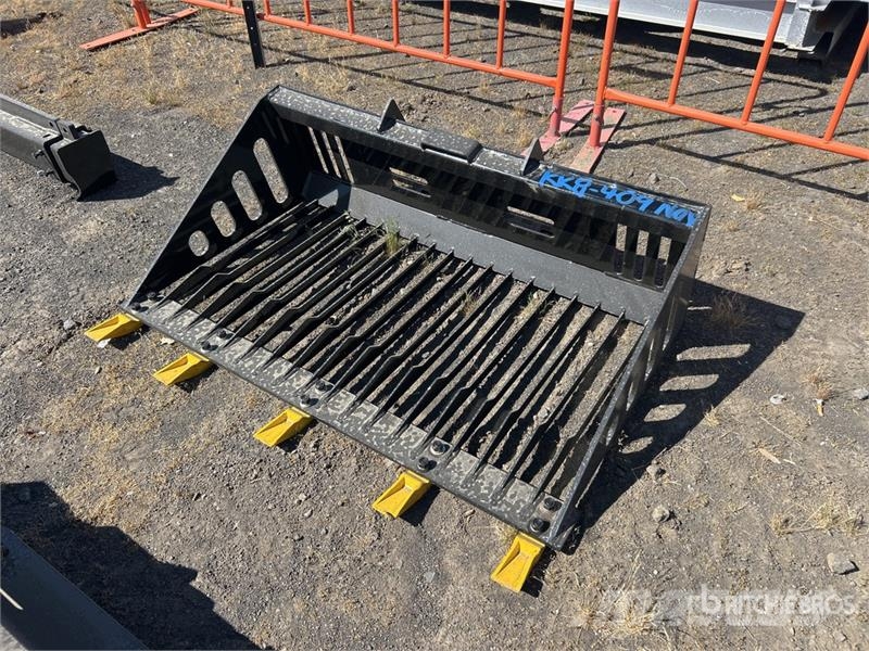  GIYI GY-RB44 Rock Mini Skid Steer Bucket (Unused) Cucharones