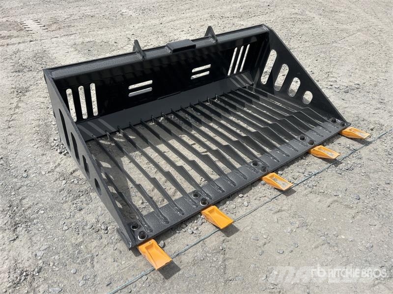 GIYI GY-RB44 Rock Mini Skid Steer Bucket (Unused) Кофи