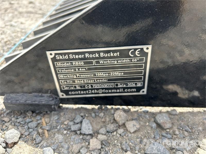 GIYI GY-RB66 1680 mm Skeleton Skid Steer Bucket (U Kašike / Korpe